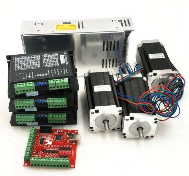 Stepper Motor NEMA 23 - 3 Axis CNC Router Kit