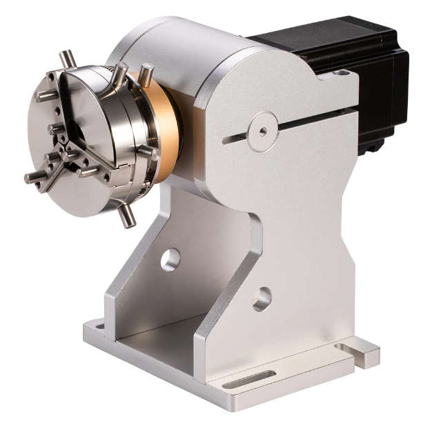 Rotary Chuck Attachment for Fiber Laser Marking Machine