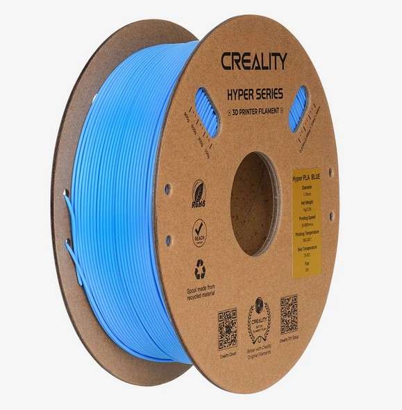 Creality Hyper Series PLA Filament - Blue 1Kg, 1.75mm