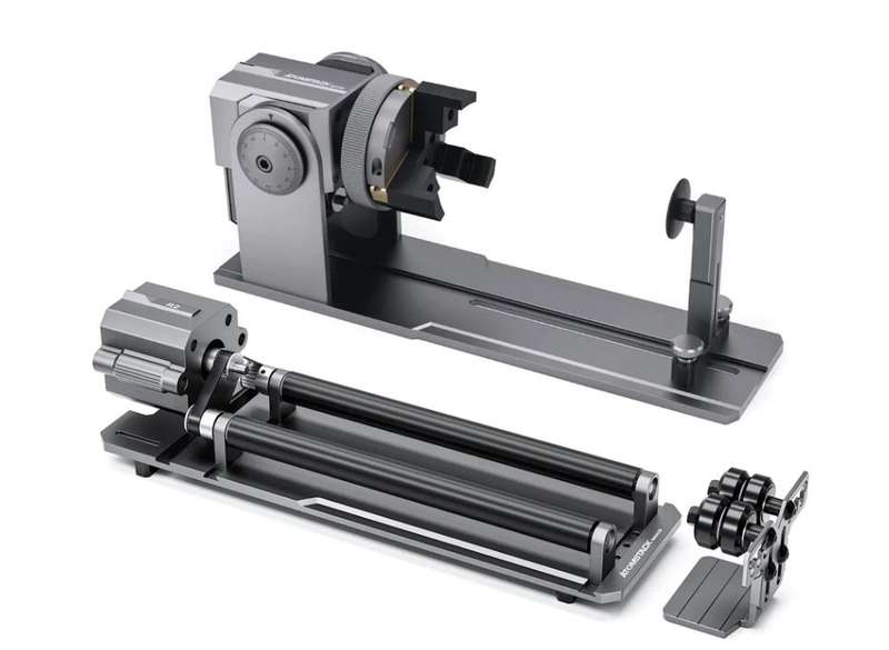 Atomstack Maker R1 Pro Multi-function Chuck and Rotary Roller with 3 sets of Jaws