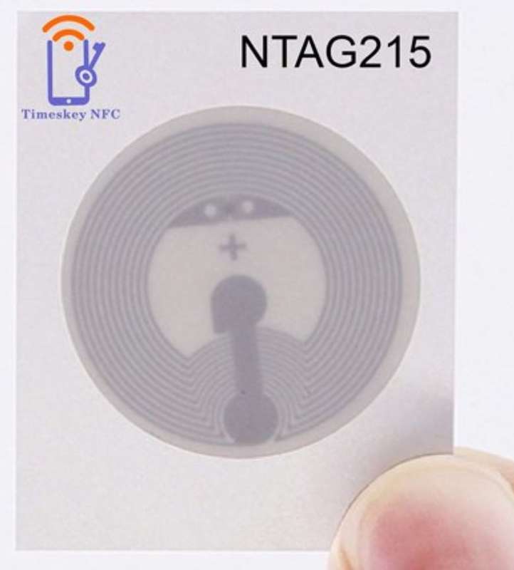 Ntag215 NFC Sticker 25mm