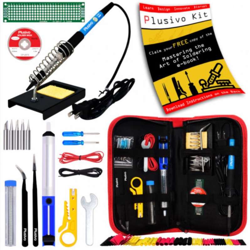 Plusivo Soldering Kit for Electronics