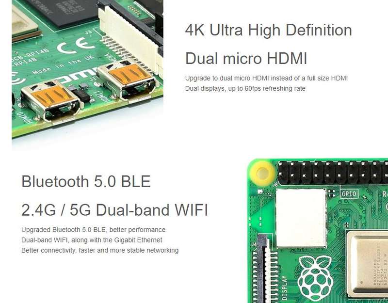 Raspberry Pi 4 Model B -1GB