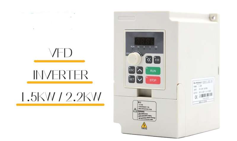 CNC Spindle Inverter / VFD 220V - 1.5KW / 2.2KW