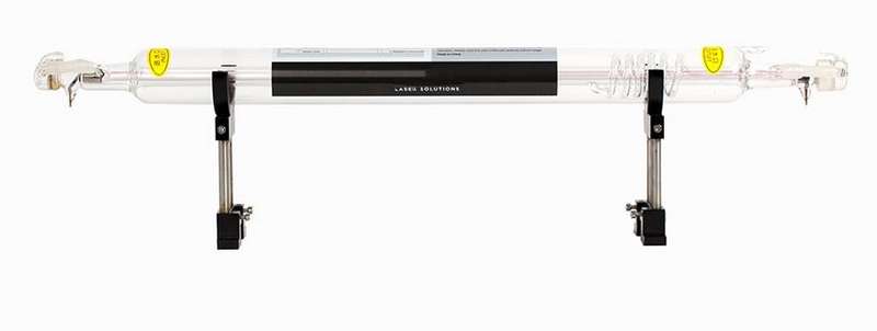 CO2 Laser Tube Metal Head 700mm 40W Glass Pipe