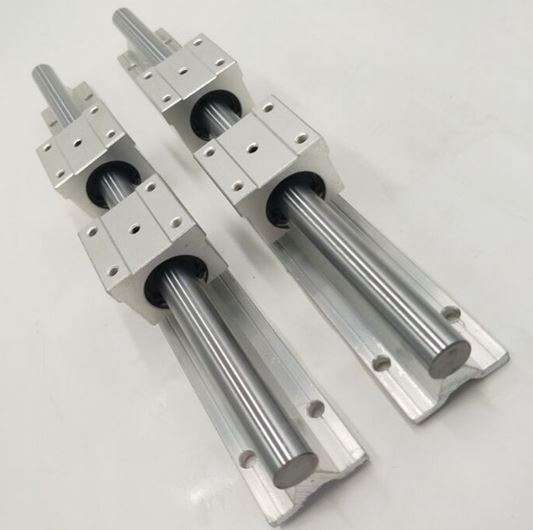 Linear Rail SBR16 - 1M + 4 Motion Bearing Blocks SBR16UU