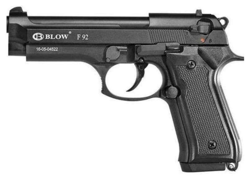 F92 Blowback Blank Gun (Black)