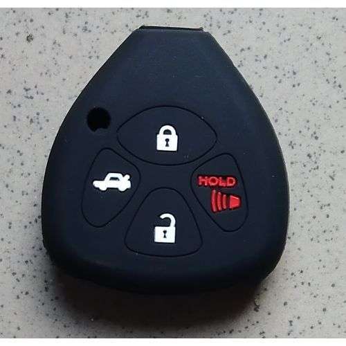 Silicone Protective Key Cover for Toyota Corolla, Camry, Hi-Lux, Fortuner