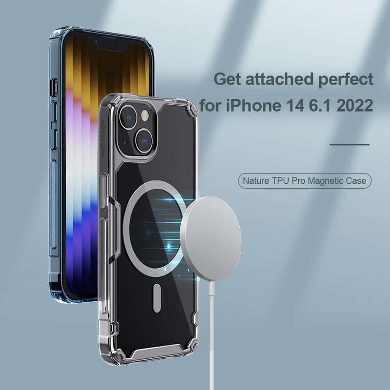 Nillkin Nature TPU Pro Magnetic case for Apple iPhone 14 6.1 (2022), Apple iPhone 13