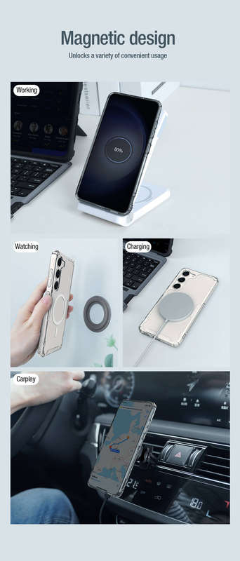 Nillkin Nature TPU Pro Magnetic case for Samsung Galaxy S23