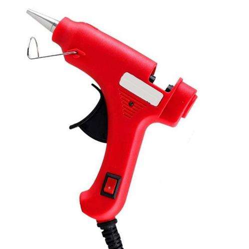 Noble Hot Melt Glue Gun 20w Red- With Indicator Light And On/Off Switch On The Handle Quickly Mel...
