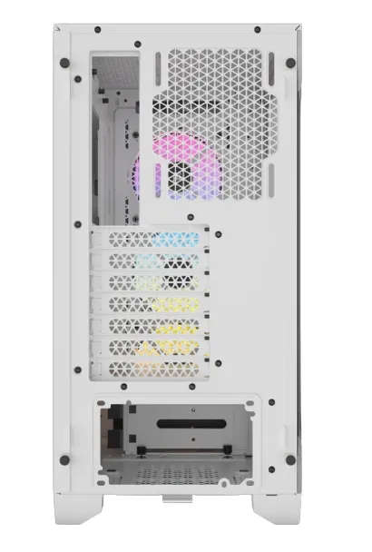 Corsair 3000D RGB Tempered Glass Mid-Tower Case - White
