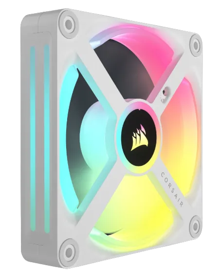 CORSAIR iCUE LINK QX120 RGB 120mm PWM Fan Expansion Kit - White