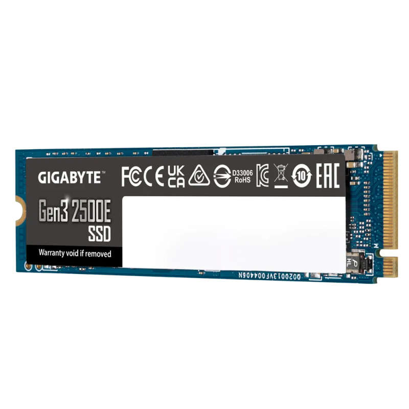 GIGABYTE NVMe SSD 1TB - PCIe 3.0, Read 2400 MB/s, Write 1800 MB/s, 240TBW, 3 Years Warranty