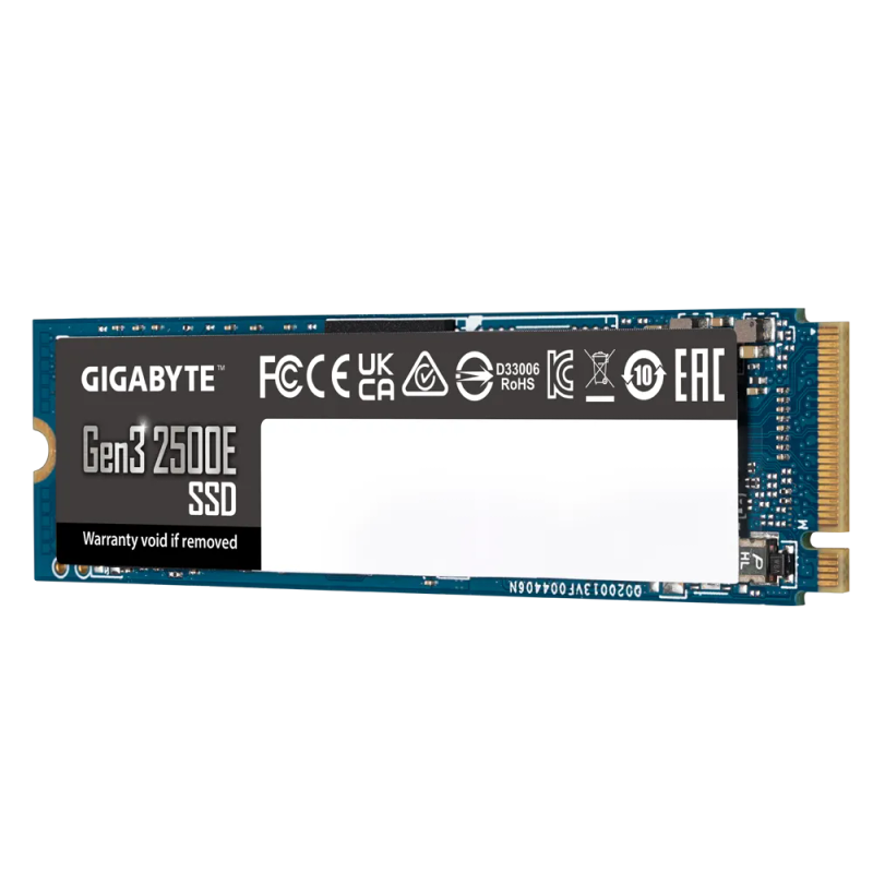 GIGABYTE NVMe SSD 1TB - PCIe 3.0, Read 2400 MB/s, Write 1800 MB/s, 240TBW, 3 Years Warranty
