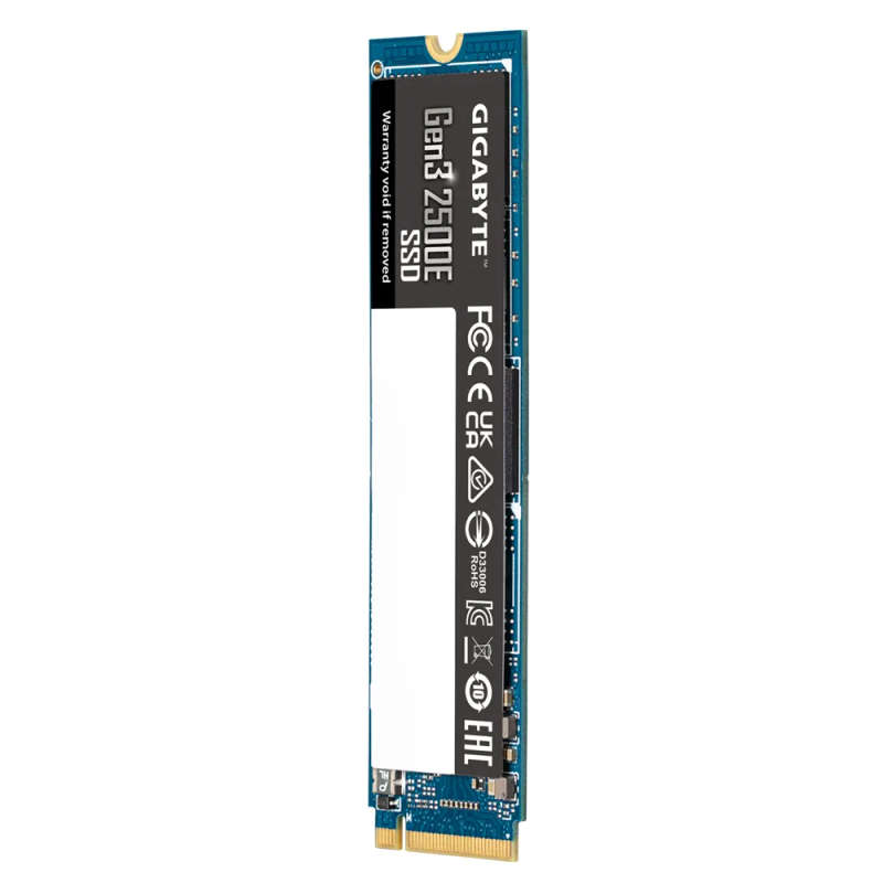 GIGABYTE NVMe SSD 1TB - PCIe 3.0, Read 2400 MB/s, Write 1800 MB/s, 240TBW, 3 Years Warranty