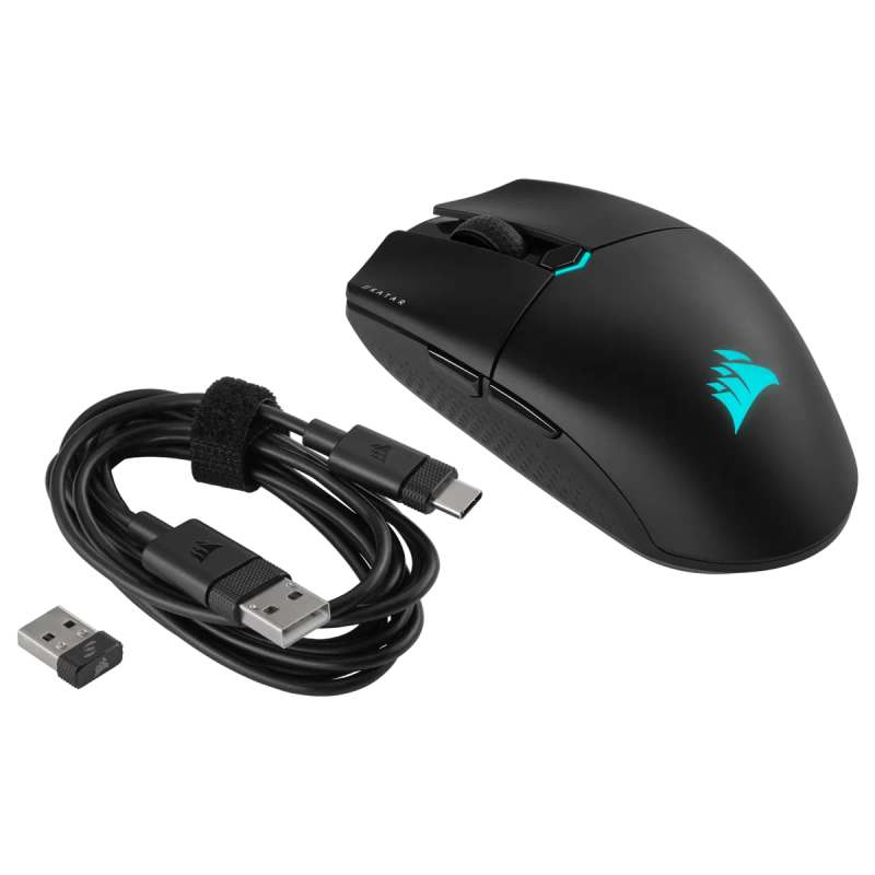 Corsair Katar Elite Wireless Ultra-Light Gaming Mouse - 26000 DPI