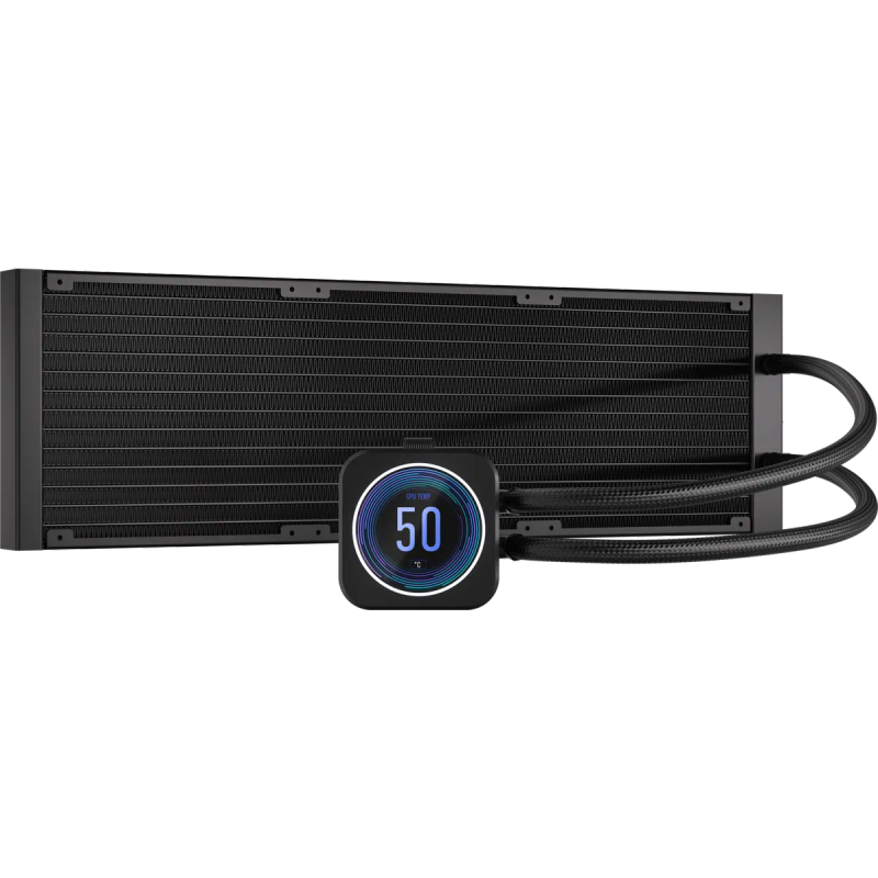 CORSAIR iCUE H170i ELITE LCD XT 420mm Liquid CPU Cooler