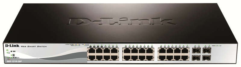 D-Link 28-Port Gigabit Smart Managed PoE Switch
