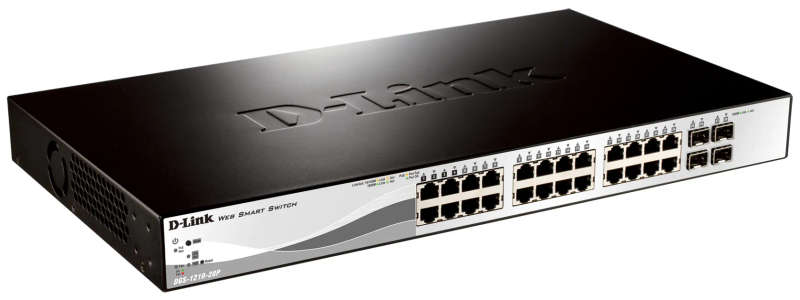 D-Link 28-Port Gigabit Smart Managed PoE Switch