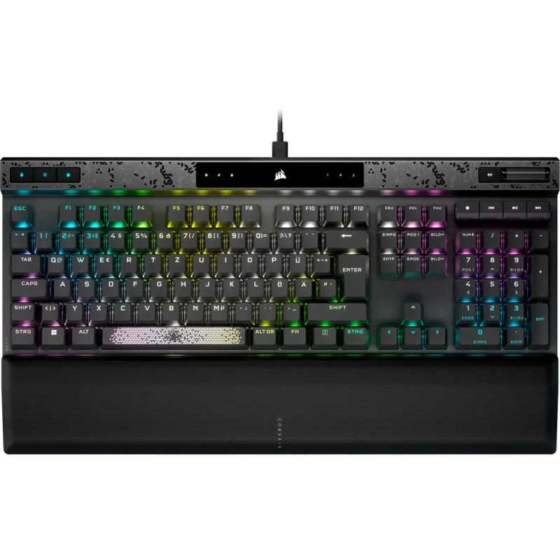 CORSAIR K70 MAX RGB Magnetic-Mechanical Gaming Keyboard - Steel Gray