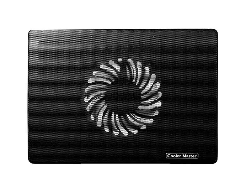 CM Stand I100 15''  Notebook Cooling Stand; Ultra Slim; 1 x Silent 140mm Fan; Ergonomic design.