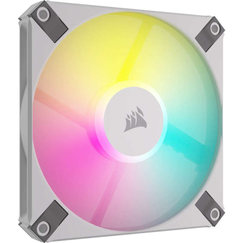 Corsair iCUE AF120 RGB Slim 120mm PWM Fan - White