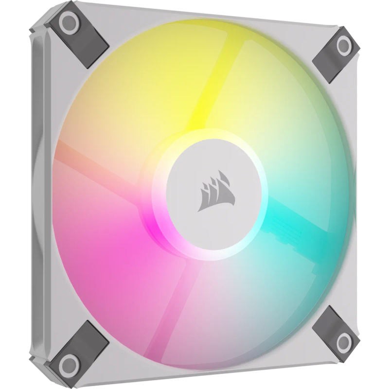 Corsair iCUE AF120 RGB Slim 120mm PWM Fan - White