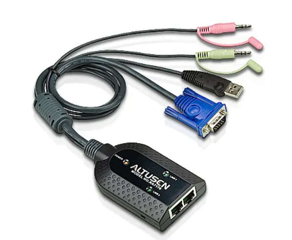 ATEN USB VGA CPU Adapter with Dual Output &amp; Virtual Media