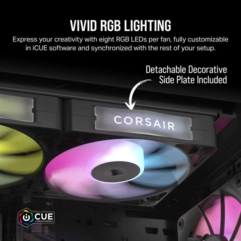 Corsair iCUE LINK RX120 RGB 120mm Fan Triple Pack