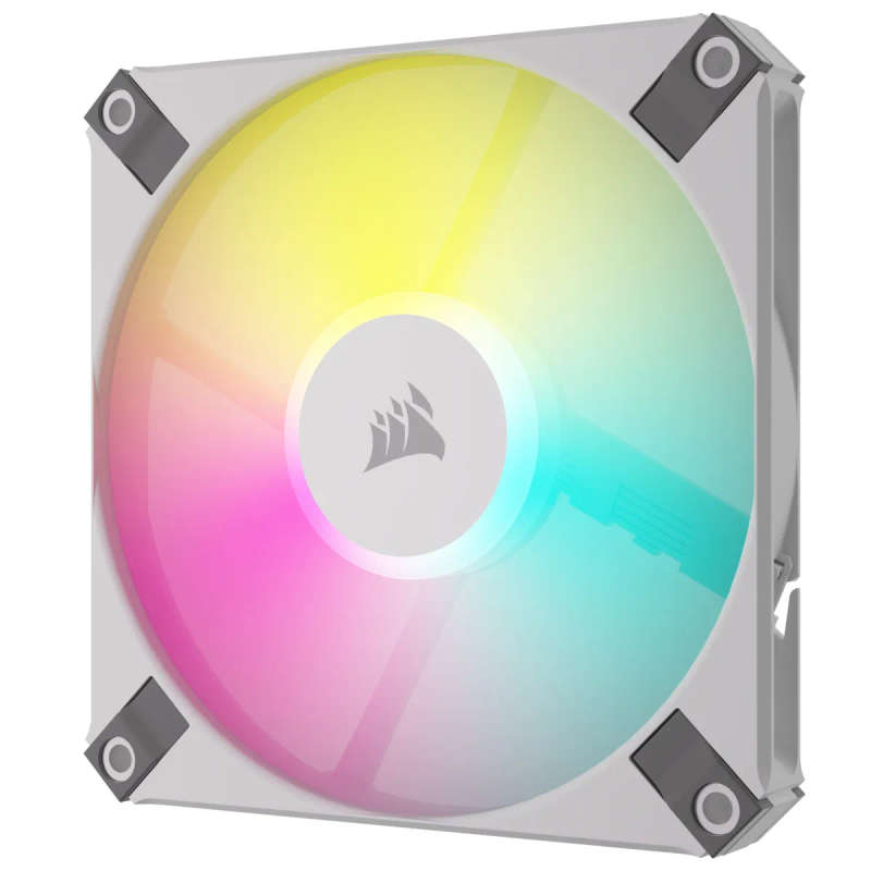 Corsair iCUE AF120 RGB Slim 120mm PWM Fan - White