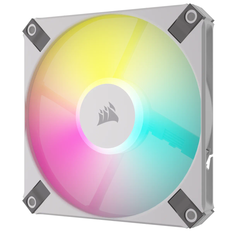 Corsair iCUE AF120 RGB Slim 120mm PWM Fan - White