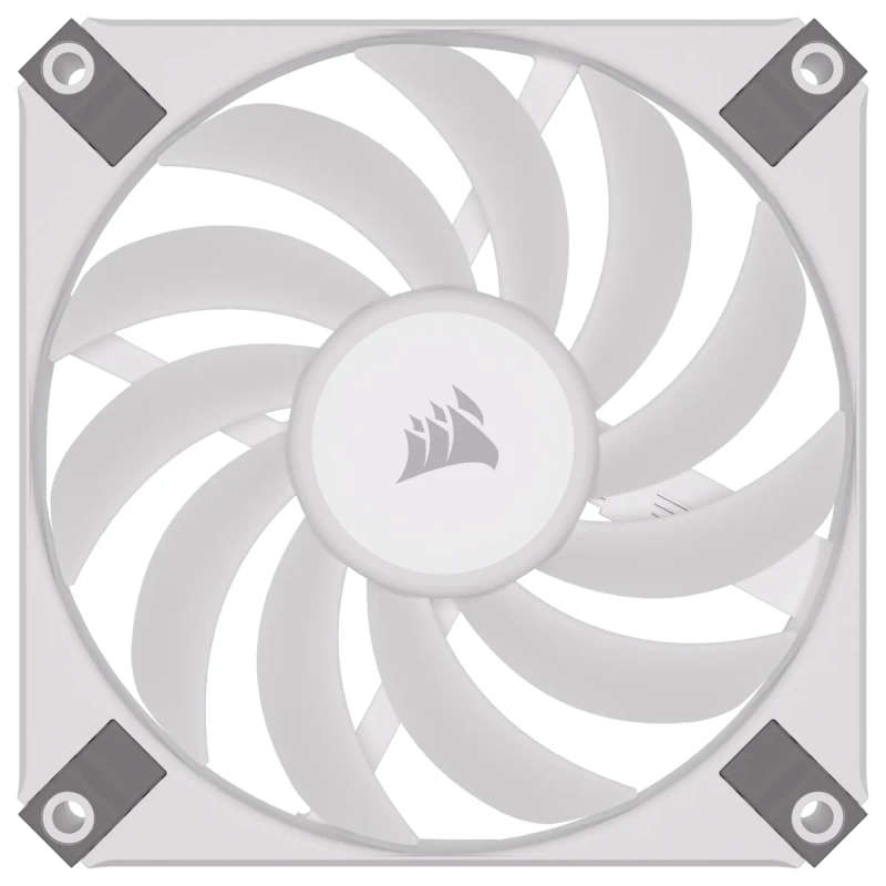 Corsair iCUE AF120 RGB Slim 120mm PWM Fan - White