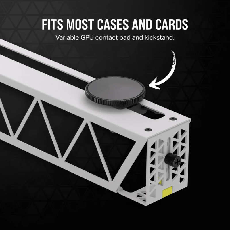 GPU Anti-Sag Bracket - White