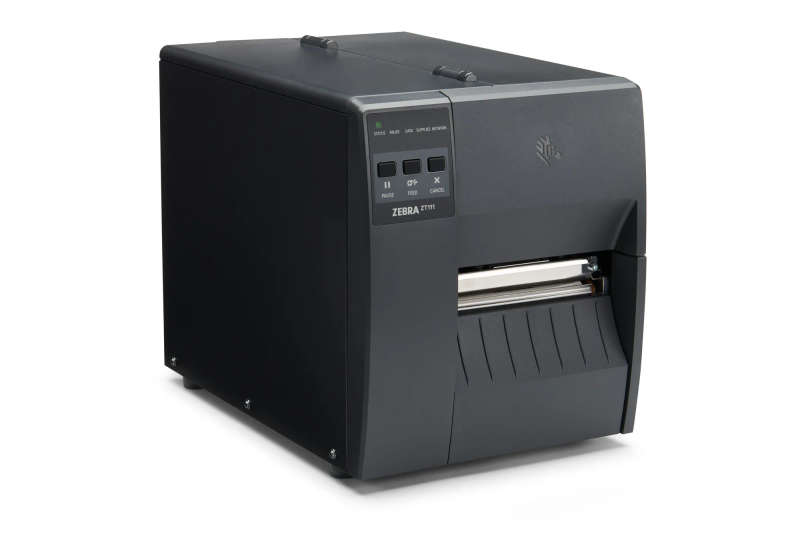 Zebra TT Printer ZT111; 4''; 203 dpi; Thermal Transfer; Tear; EU/UK Cords; USB; Serial; Ethernet;...