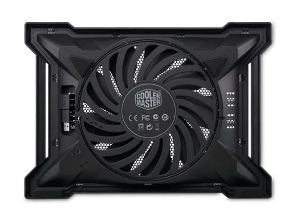 CM Stand X-SLIM II 15.6'' Notebook Cooling Stand; 1x 200mm Fan; Ergonomic design.