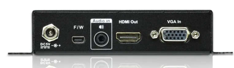 VGA to HDMI with Scaler