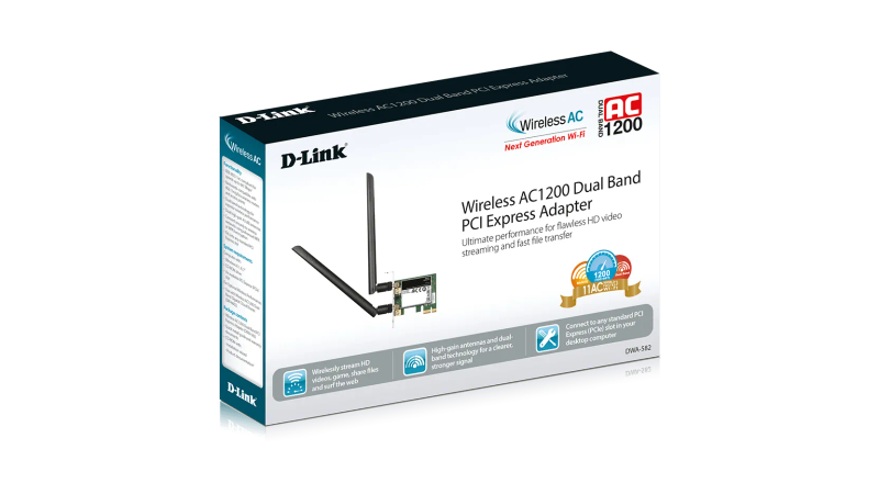 D-Link Wireless AC1300 Dual Band PCI Express Adapter