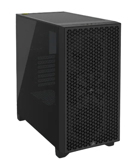 3000D Tempered Glass Mid-Tower- Black