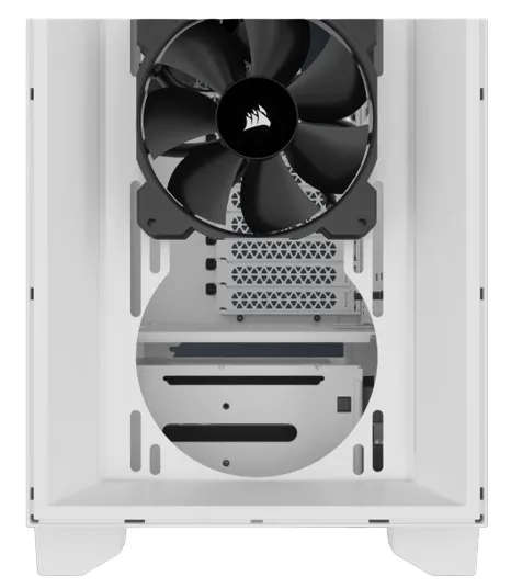 Corsair 3000D Tempered Glass Mid-Tower Case - White