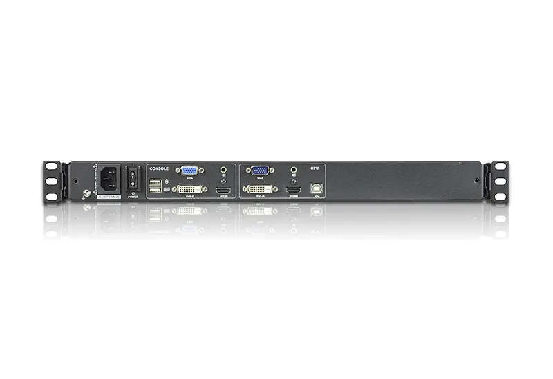 17'' Wide Screen Full HD LCD Console with USB, DVI, HDMI, VGA Support