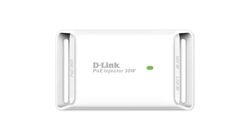 D-Link Gigabit PoE Injector - 10/100/1000Mbps, 30W