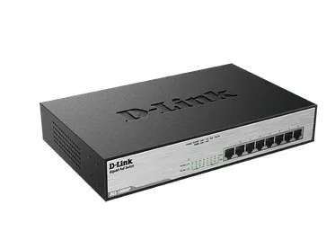 D-Link 8-Port Gigabit Unmanaged Switch - Metal Case