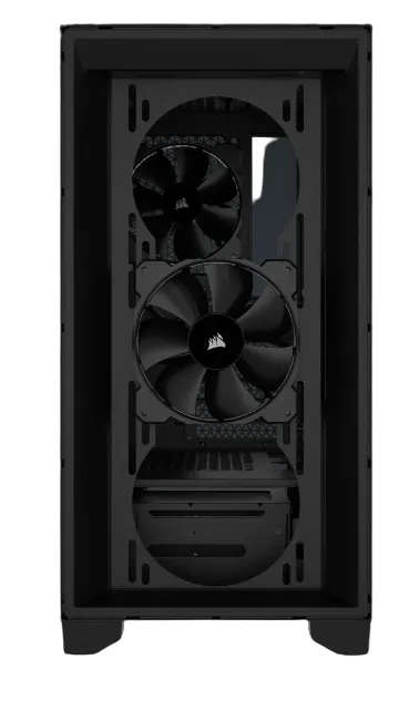 3000D Tempered Glass Mid-Tower- Black