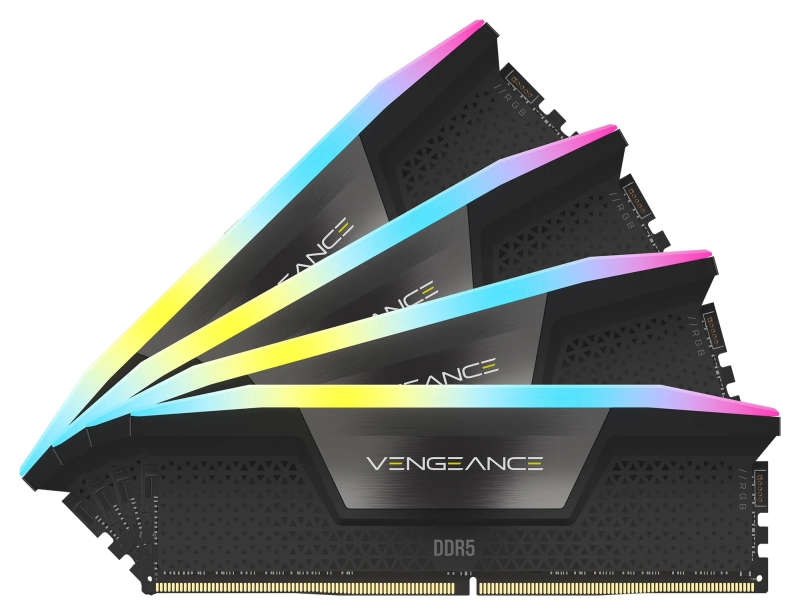 Corsair Vengeance RGB 128GB (4 x 32GB) DDR5 5600MHz Memory Kit