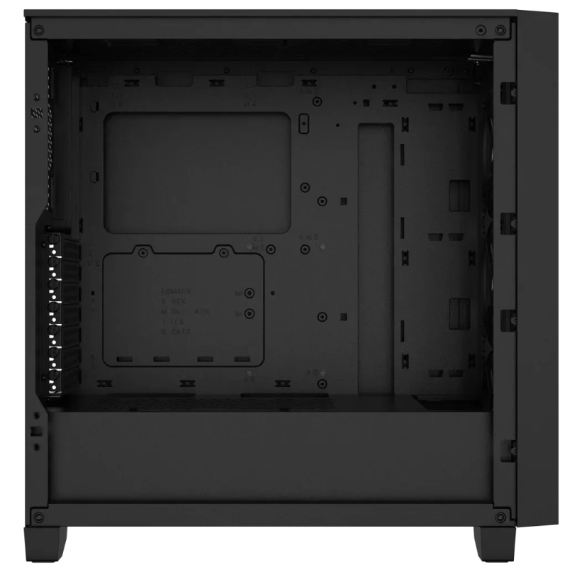 Corsair 3000D RGB Tempered Glass Mid-Tower Case - Black