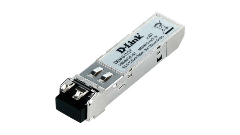 D-Link 1 Port GBIC SX Multi-Mode Fiber Module