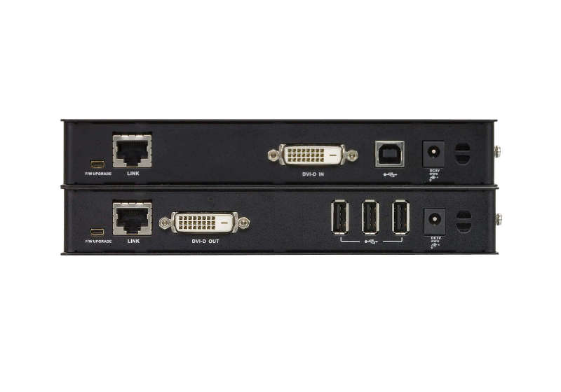 ATEN USB 2.0 DVI HDBaseT KVM Extender EX.USB/W/(US/EU/OUT) ADP.(100m).