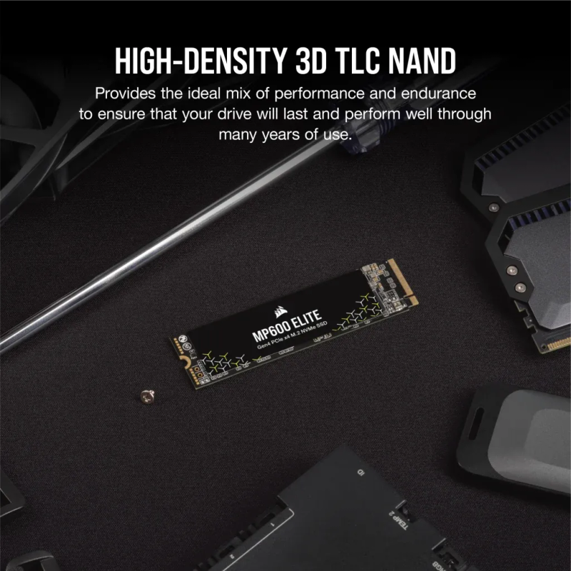 Corsair MP600 ELITE 2TB Gen4 PCIe NVMe M.2 SSD
