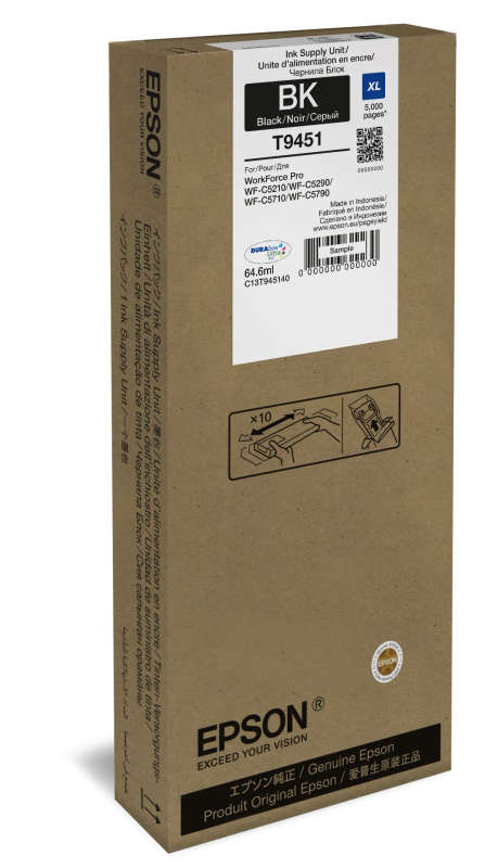 WF-C5xxx Series Ink Cartridge XL Black - 5000 pages